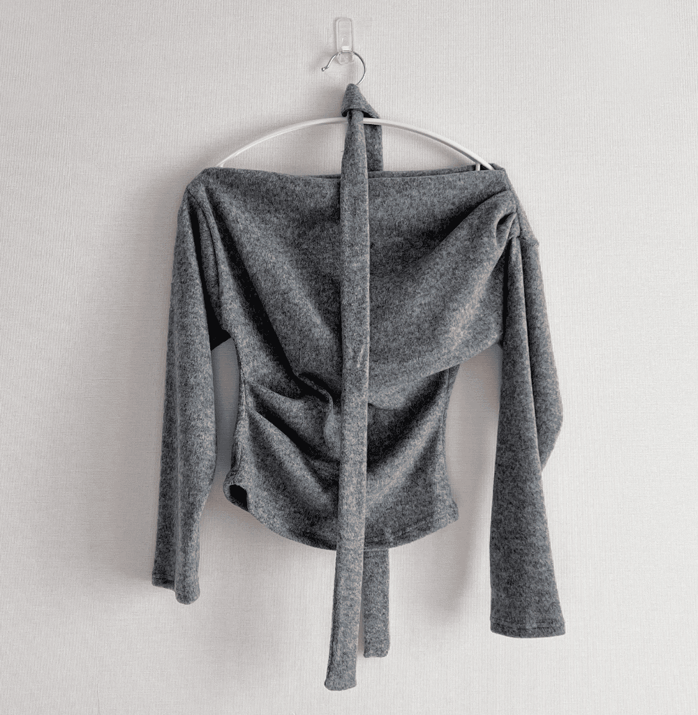 【Sweet Snowflakes】Off-Shoulder Tie Set 