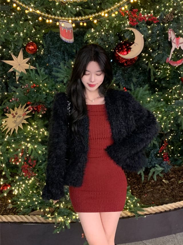 [Year-End Look Pick🥂] Off-Shoulder Dress