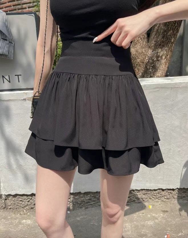 【🩰Ballet Core】Fairy Cancan Mini Skirt 