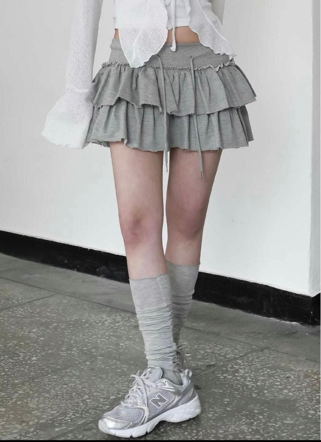 【🖤y2k vibe】Cancan Skirt 