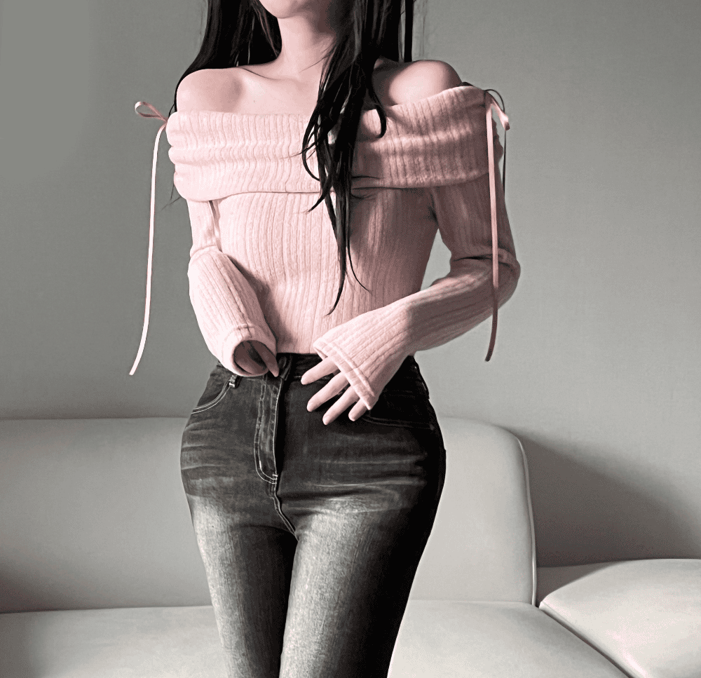 【🎀Early Spring Date】Double Ribbon Knit 