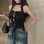 【y2k vibe】Ribbon Muffler Set