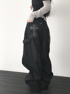 【Divine Pants Series】Cross Back Jeans 