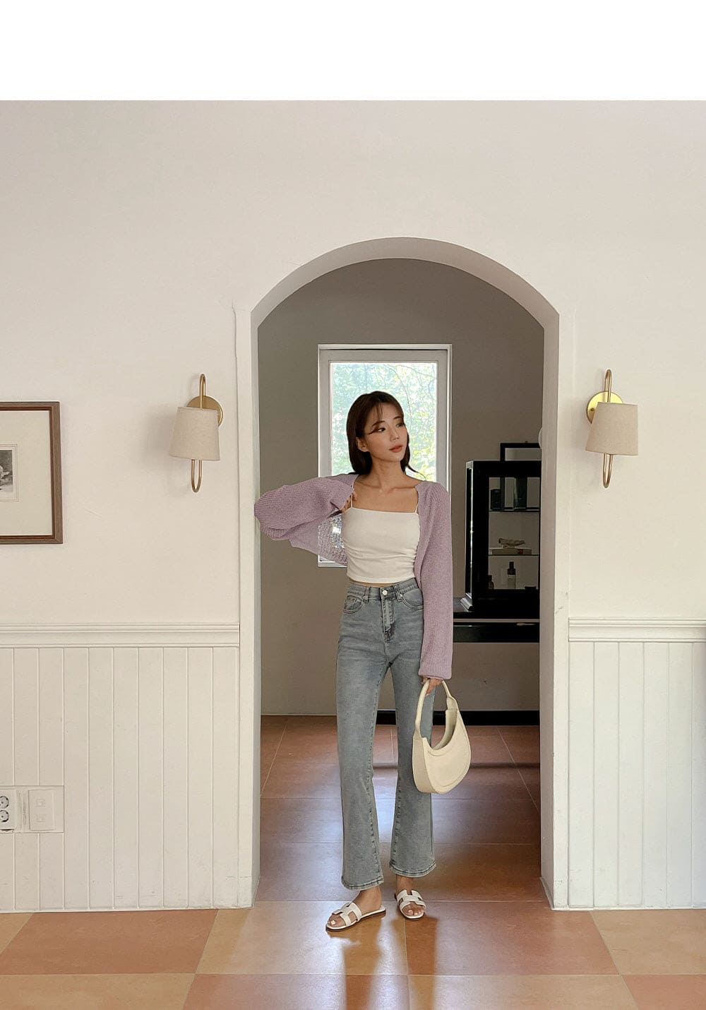 【+5°C HEAT🌡】Thin Fleece Comfy Bra Top (with padding)