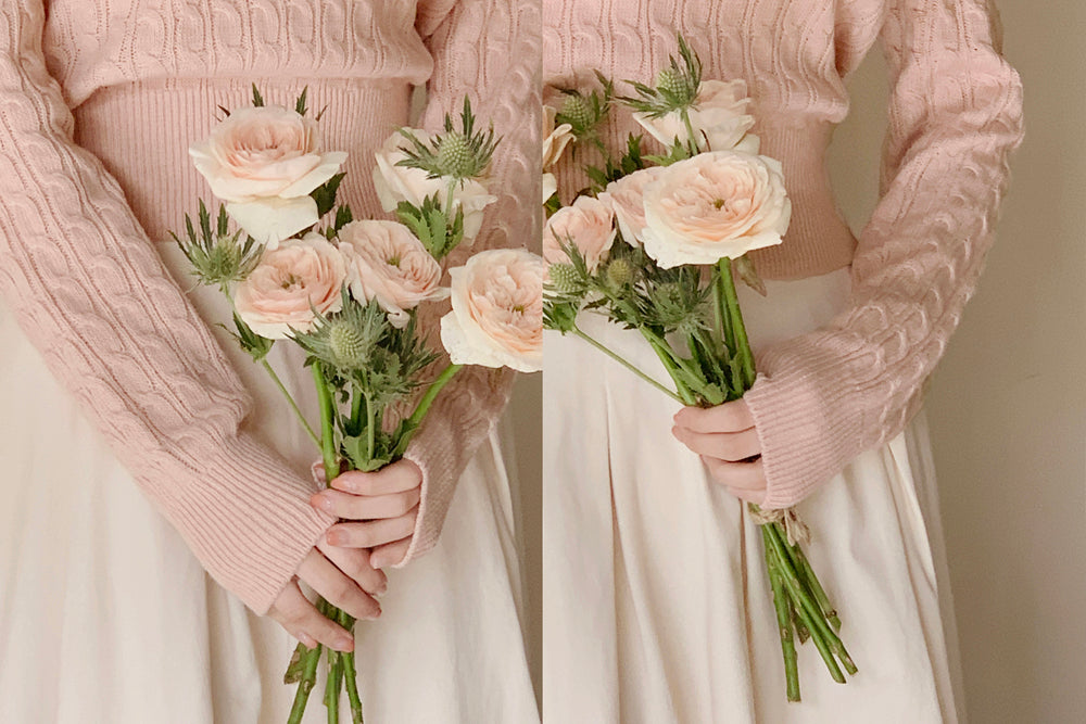 【🌷Soft】Pretzel Cable U-Neck Knit