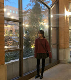 【🍷Christmas &amp; New Year PICK】Double-button collar cable knit top