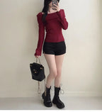 【🥂Date Picks】Square Fleece Top 