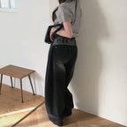 【🖤Heaven Patch Wide Jeans】 