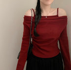 【🌸Spring Fresh Style】Drape Fleece Top 