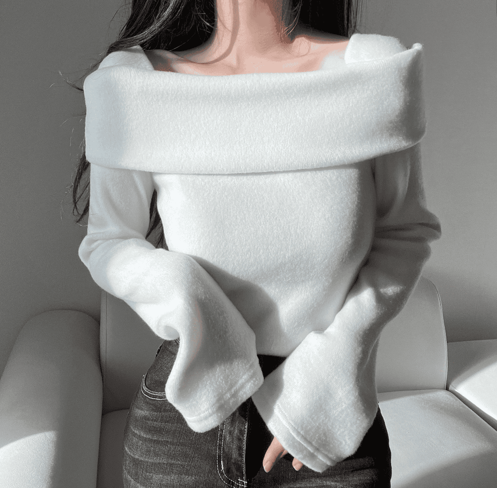 【🥂Date Picks】Square Fleece Top 