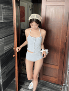 【🩰Cute/Refined】Halter Stripe Bikini