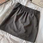 Preppy style pleated skirt and pants