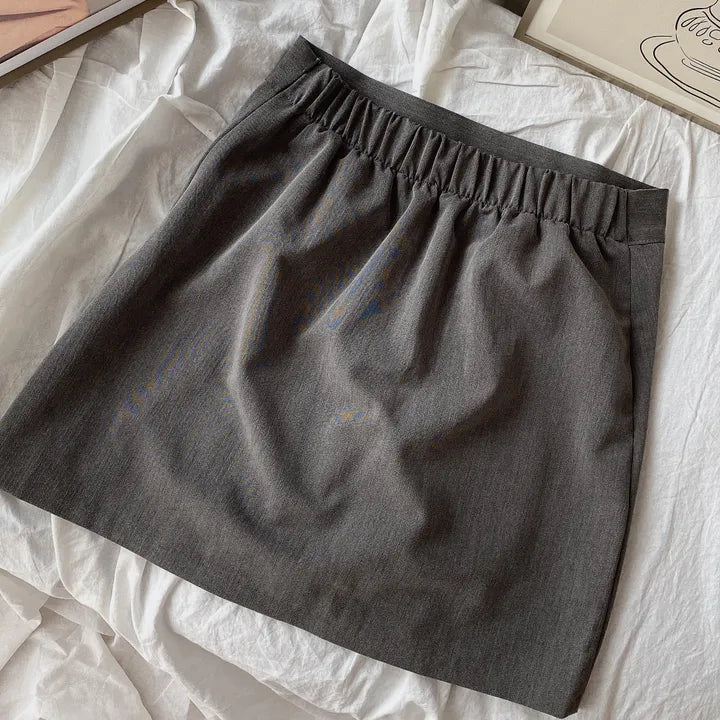 Preppy style pleated skirt and pants