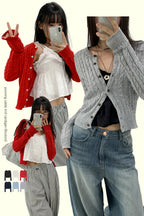 Extremely comfortable cable knit cardigan 