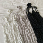 【Sweet and Girlish】Ruffled Dress Set