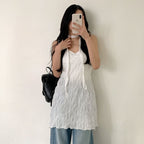 【Sweet and Girlish】Ruffled Dress Set