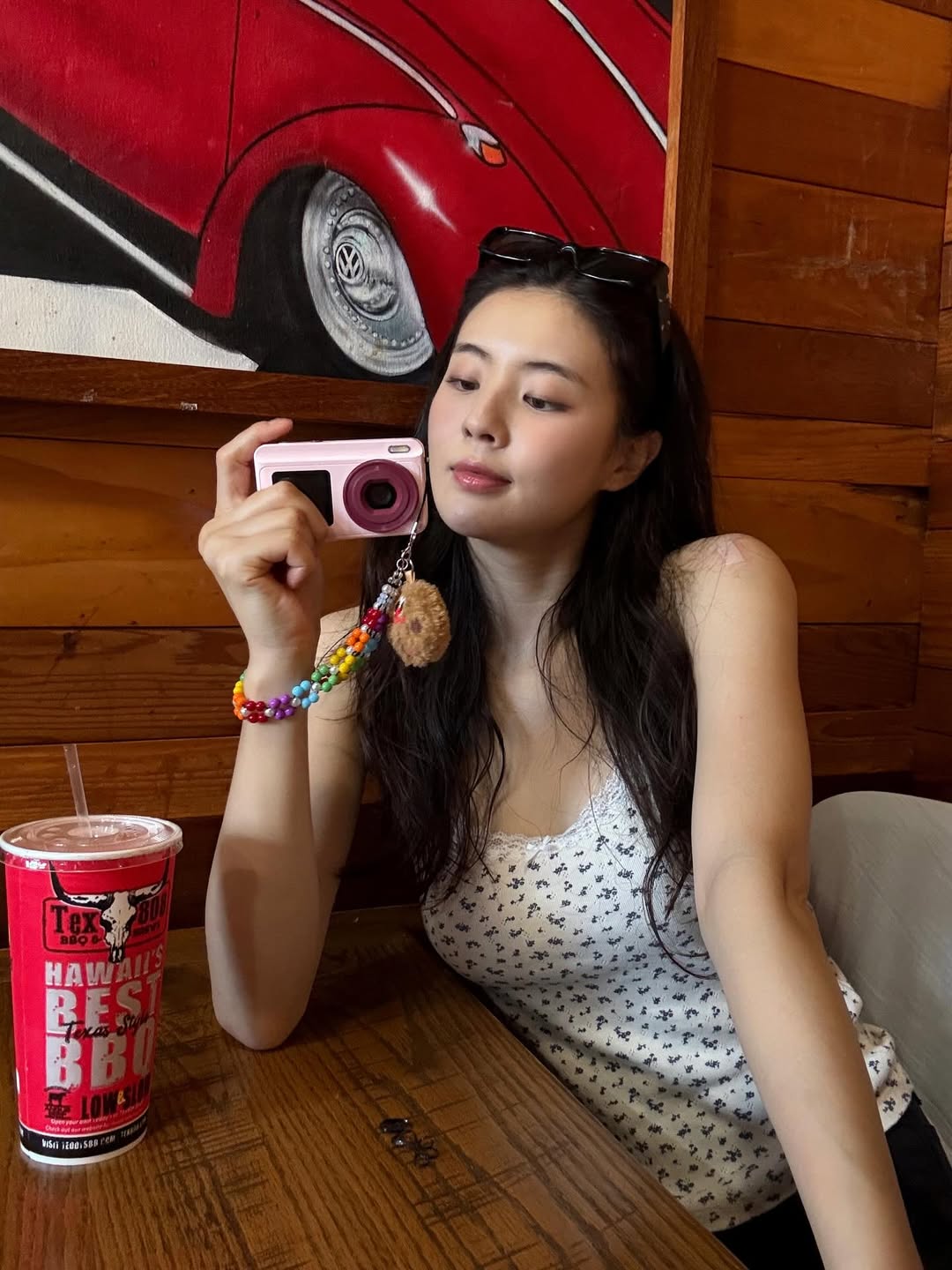 [Korean Celebrity Style] Retro CCD Text Me. 