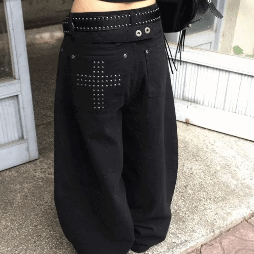 【🔥加絨保暖】Belt Balloon Pants