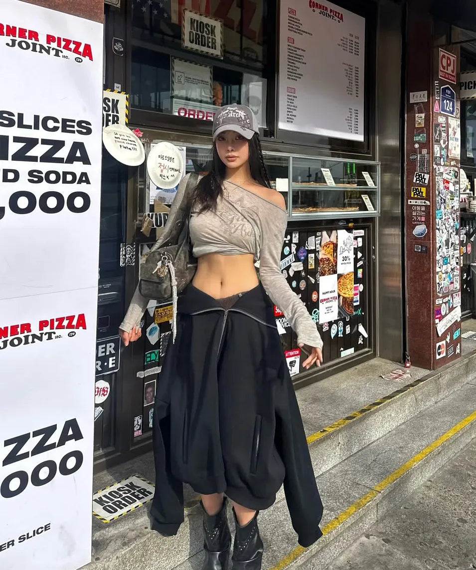 [Same as JISOO] STAR WING SHEER LONG SLEEVE