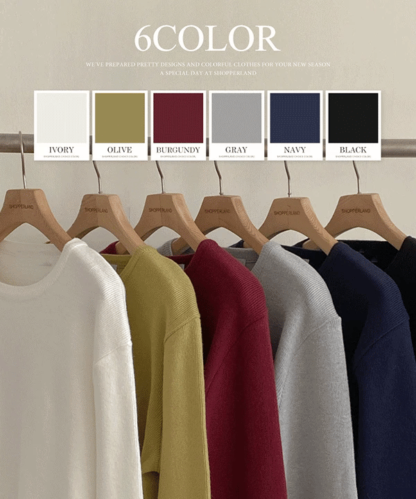 【🥑糯暖秋冬】Warm Round Neck Knit