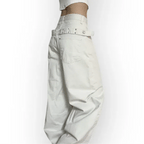 【彎刀神褲】Back Belt Pants