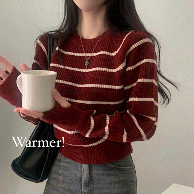 【🍷Christmas &amp; New Year PICK】Striped Warm Loose Knit Sweater 