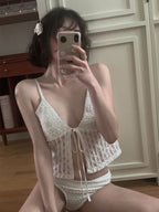 【🤍Sexy Series】Fairy Flower Bikini 