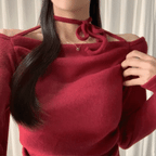 【🍷年末約會】Strap Drape Top