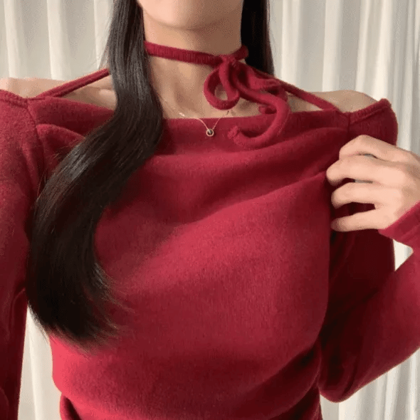 【🍷年末約會】Strap Drape Top