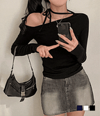 【🖤Holiday Essential】Poker Top 