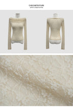 【🤎Slightly Sexy】Romantic Lace Top 