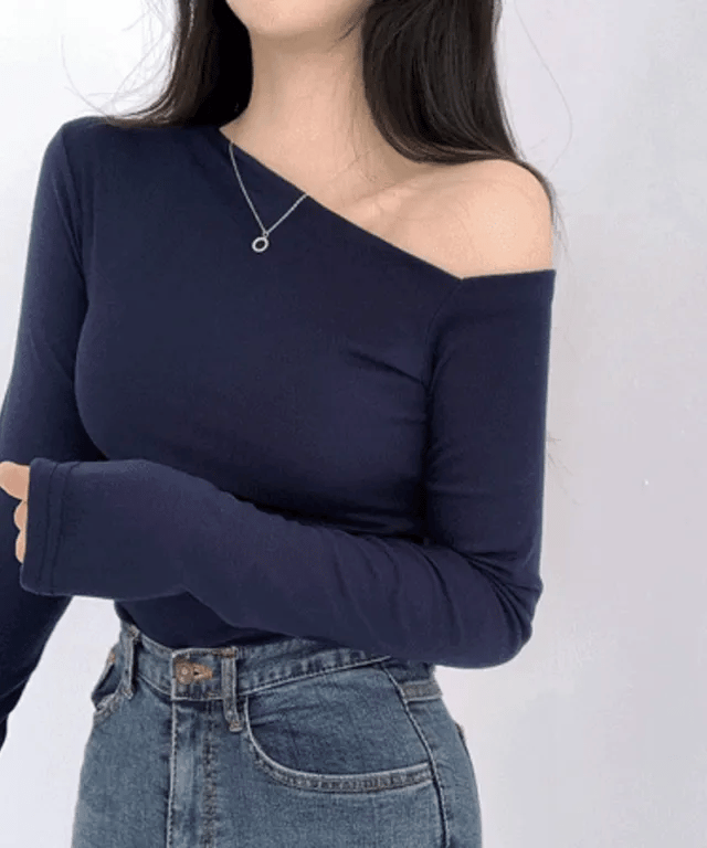 Slide Off Shoulder Top 