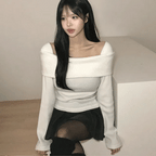 【🥂Date Picks】Square Fleece Top 