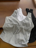 Dot Layered Sleeveless