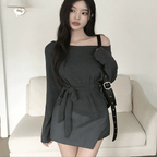 【蝴蝶衫】Rito Ribbon Slim Top