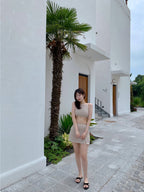 【Elegant and Sweet】Ballet Skirt Bikini 