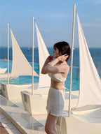 【Elegant and Sweet】Ballet Skirt Bikini 