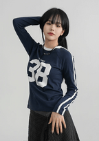 【🎧y2k vibe】38 Modal Long Sleeve Tee 