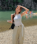 【透膚背心】Flowy Knit Sleeveless