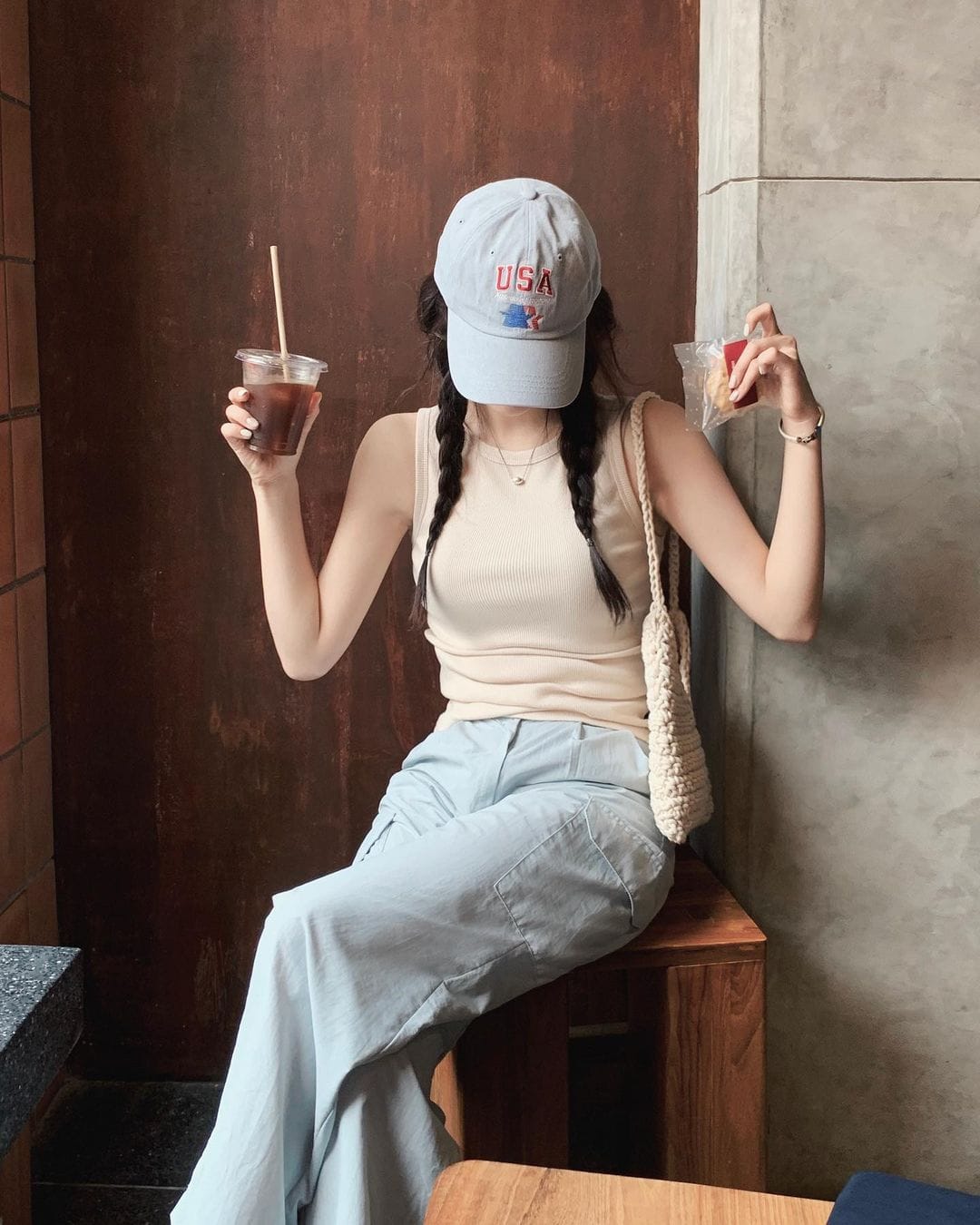 Korean website homemade simple slim-fit vest 