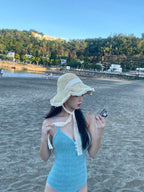 [Bestseller Returns!] Button Monokini 