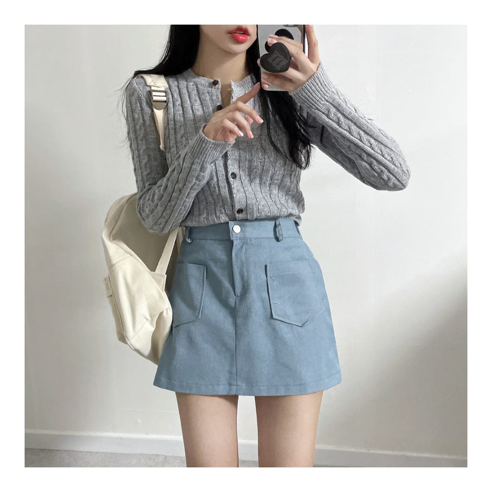 Extremely comfortable cable knit cardigan 