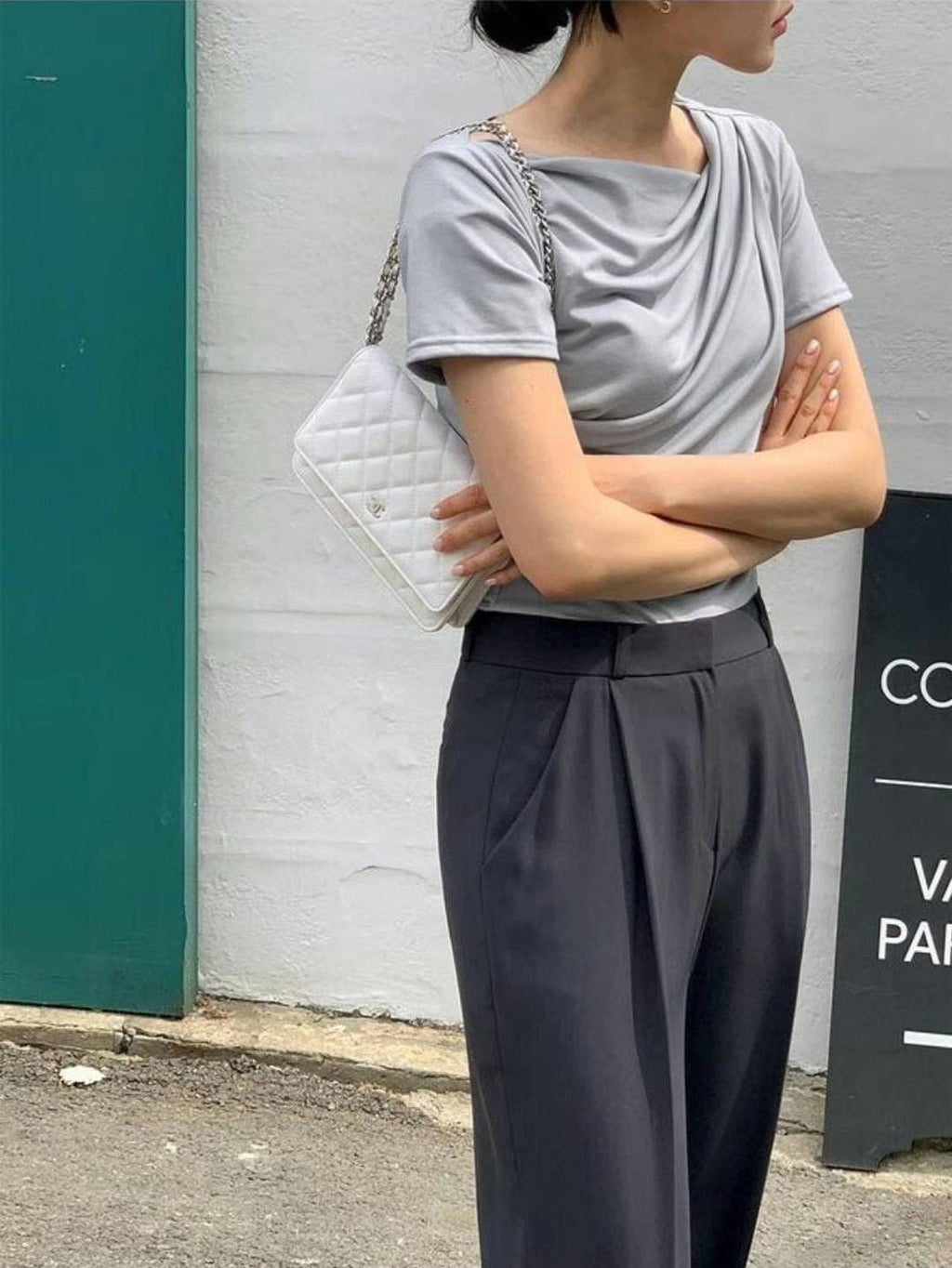 A must-have for smart casual style! Fancy Top