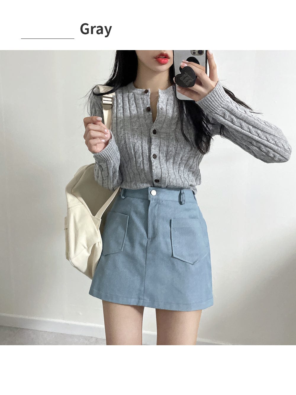 Extremely comfortable cable knit cardigan 