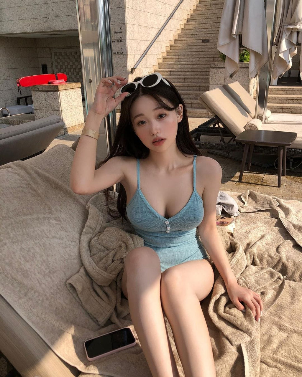 [Bestseller Returns!] Button Monokini 
