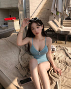 [Bestseller Returns!] Button Monokini 