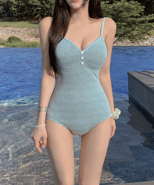 [Bestseller Returns!] Button Monokini 
