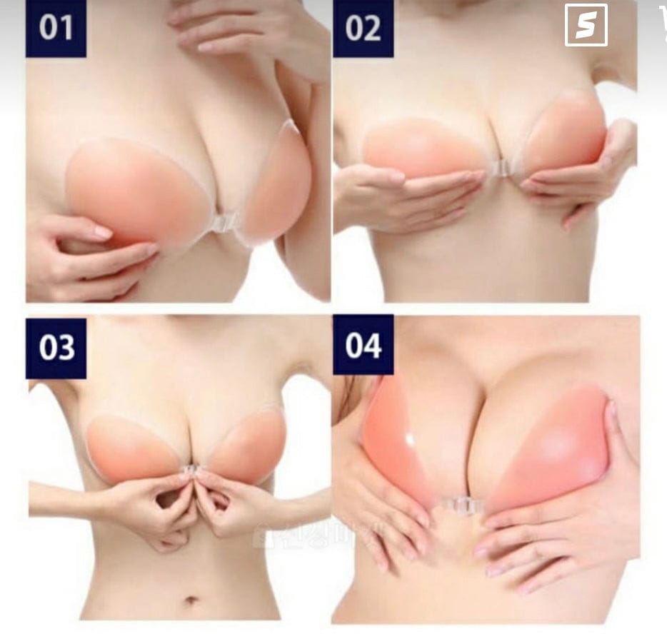 Silicone Nude Bra
