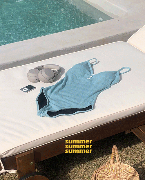 [Bestseller Returns!] Button Monokini 