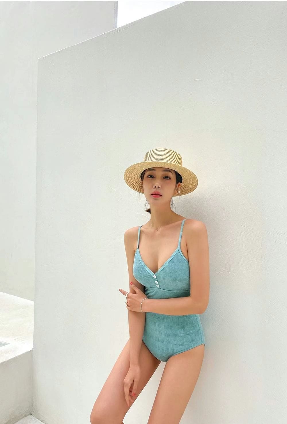 [Bestseller Returns!] Button Monokini 